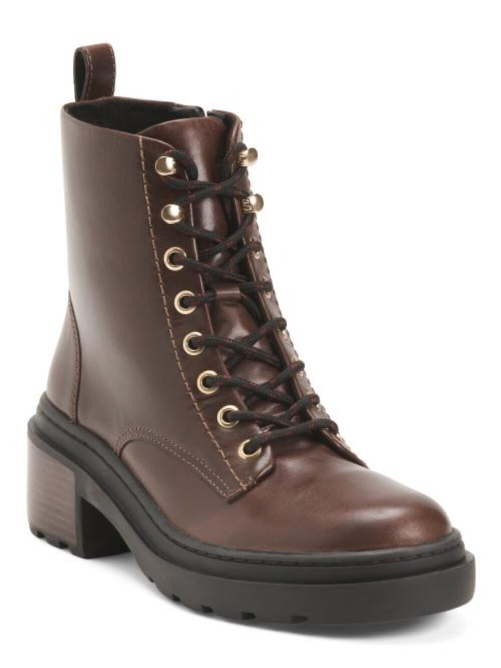 BERNARDO Made In Brazil Leather North Lace Up Booties